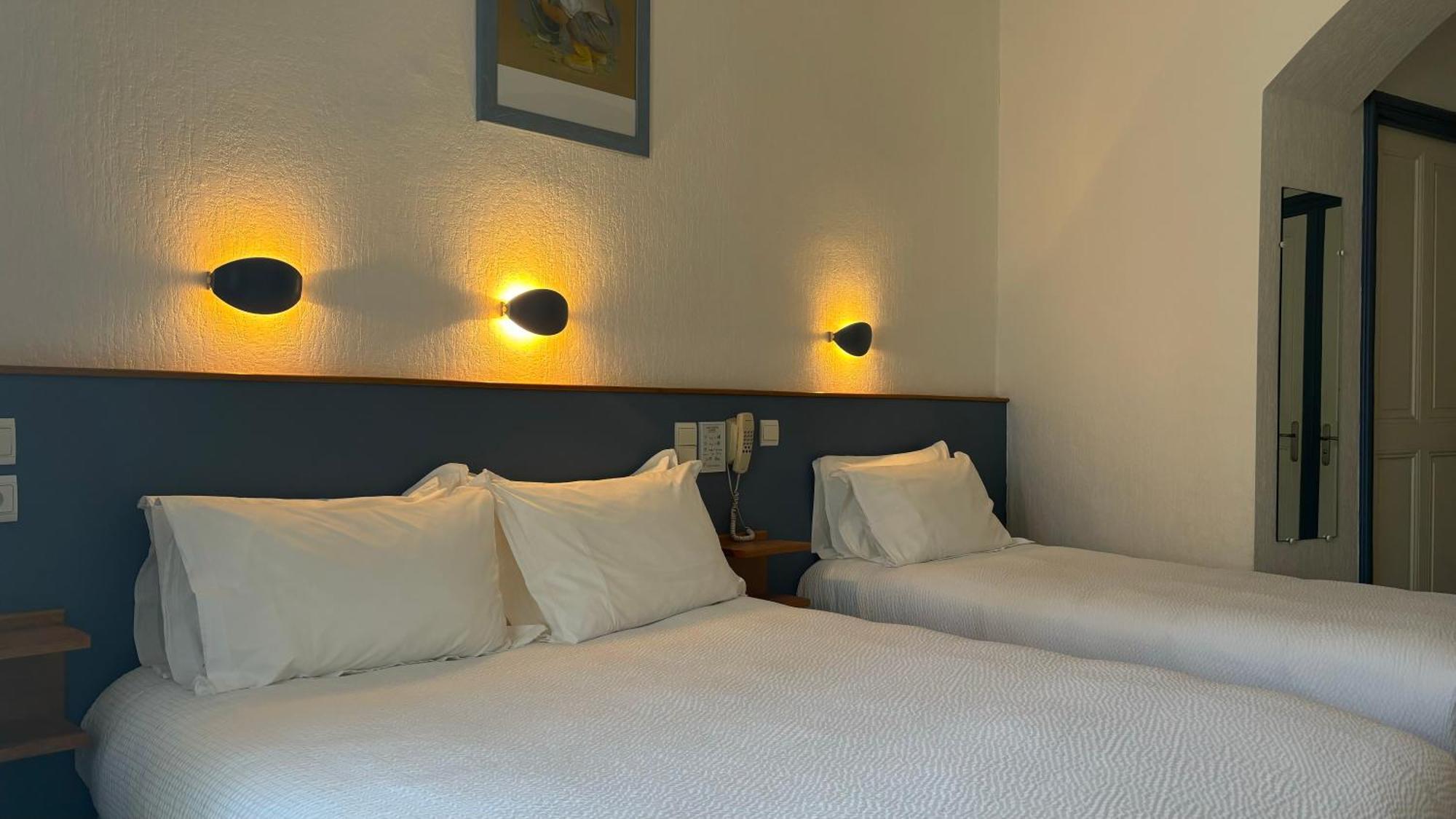 Logis Hotel Restaurant Grand Hotel De Lyon Vals-les-Bains Bagian luar foto