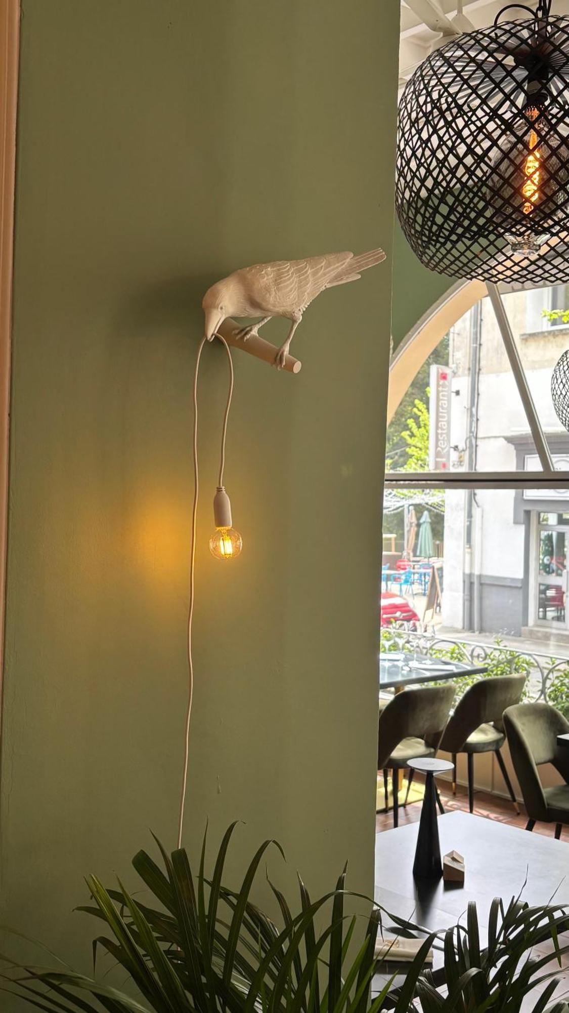 Logis Hotel Restaurant Grand Hotel De Lyon Vals-les-Bains Bagian luar foto
