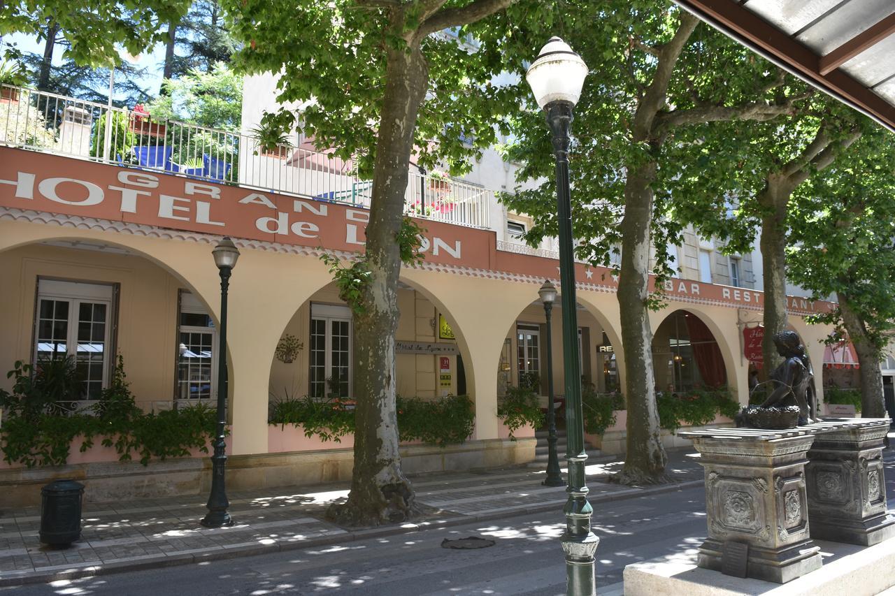 Logis Hotel Restaurant Grand Hotel De Lyon Vals-les-Bains Bagian luar foto